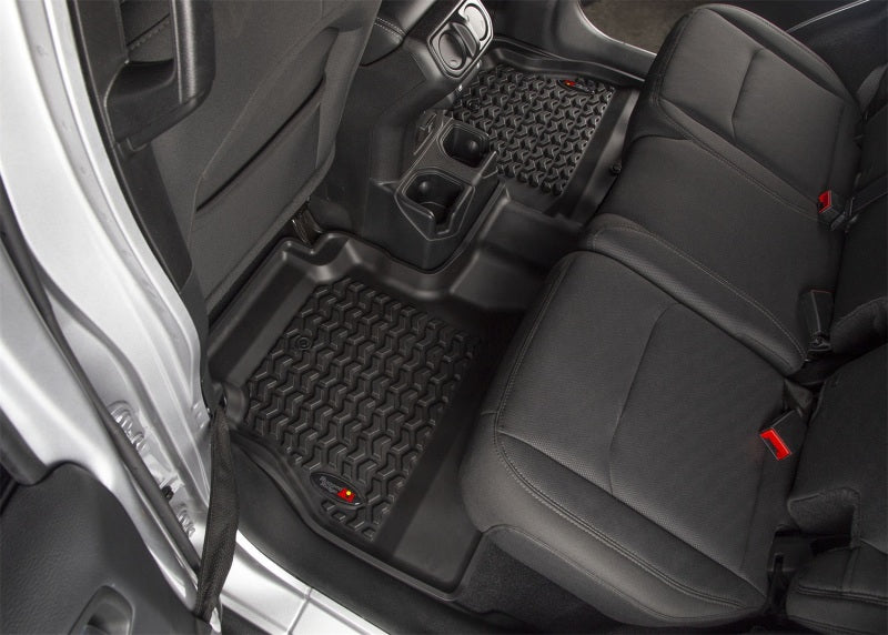 Rugged Ridge Floor Liner Rear; Black 2018-2020 Jeep Wrangler Jl 4 Dr - 12950.48