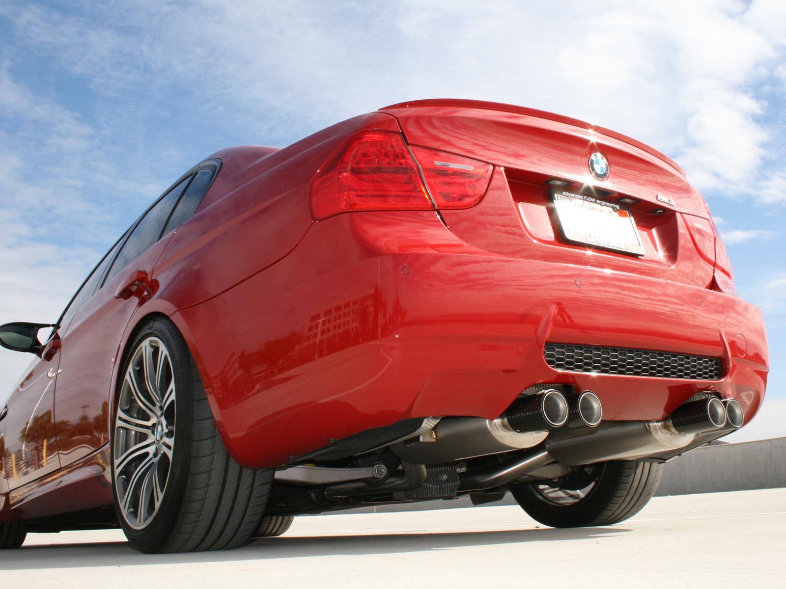 AFE MACH Force-Xp 2-1/2in 304 Stainless Steel Cat-Back Exhaust System (2008-2011 M3) - 49-36311-C