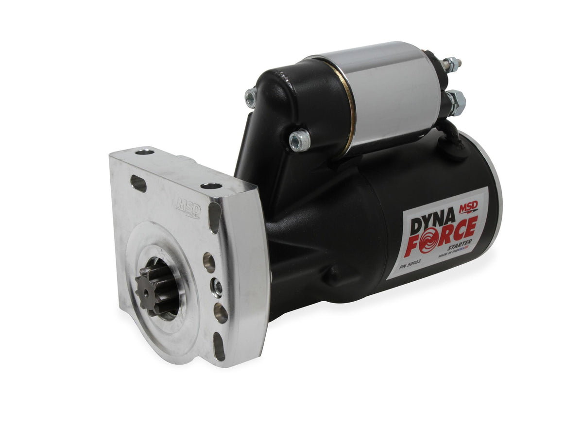 Msd 50963 Black Dynaforce Starter, Gm Ls1-Ls7 Eng.
