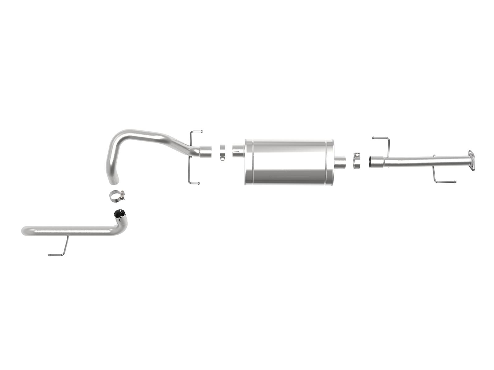 AFE Cat-Back Exhaust System (2010-2019 Toyota 4Runner V6-4.0L) - 49-46041-1