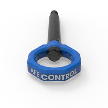 AFE aFe CONTROL Front/Rear Tow Hook Blue (2023-2025 M2) - 450-502004-L
