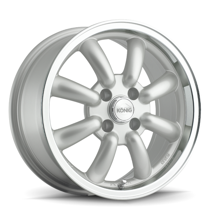 Konig Rewind 15X7 4X100 Et20 Silver - RW7510020S