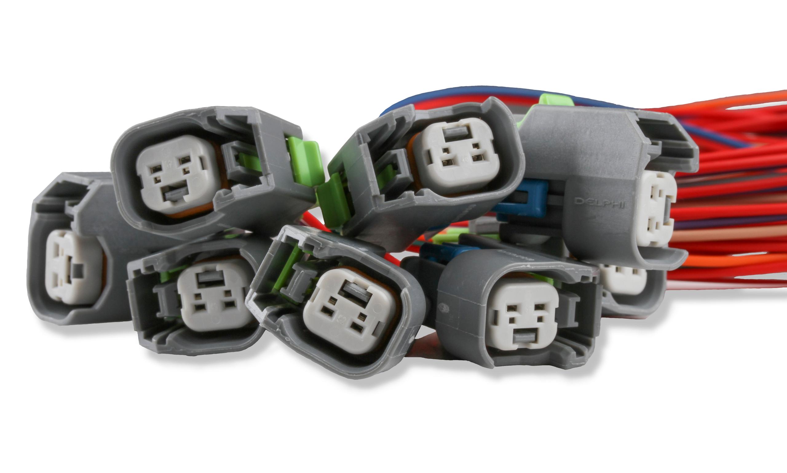 Holley EV6 Unterminated Injector Harness Kit.  - 558-216
