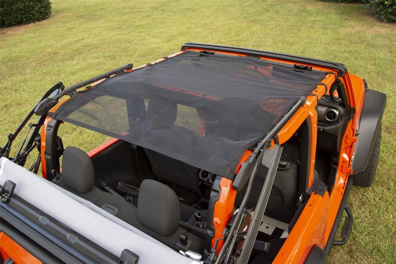 Rugged Ridge Eclipse Sun Shade Full Black; 18-21 Jeep Wrangler Jl 2-Dr - 13579.75