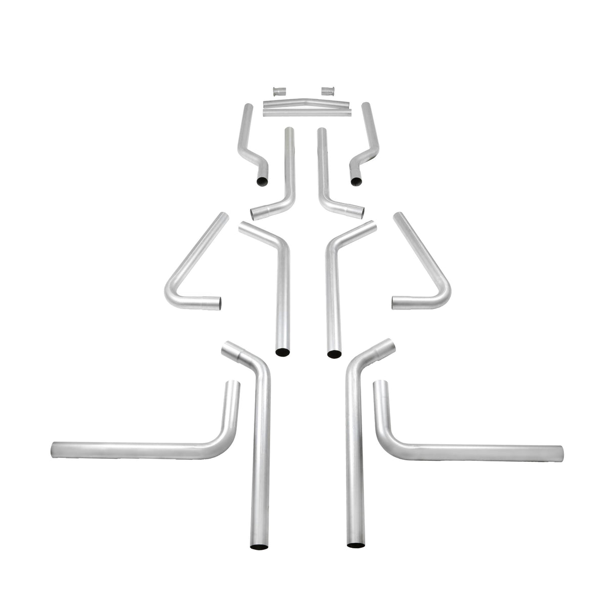 Flowmaster U-Fit Dual Exhaust Kit - 2.25 in. - Universal 16-piece pipes only