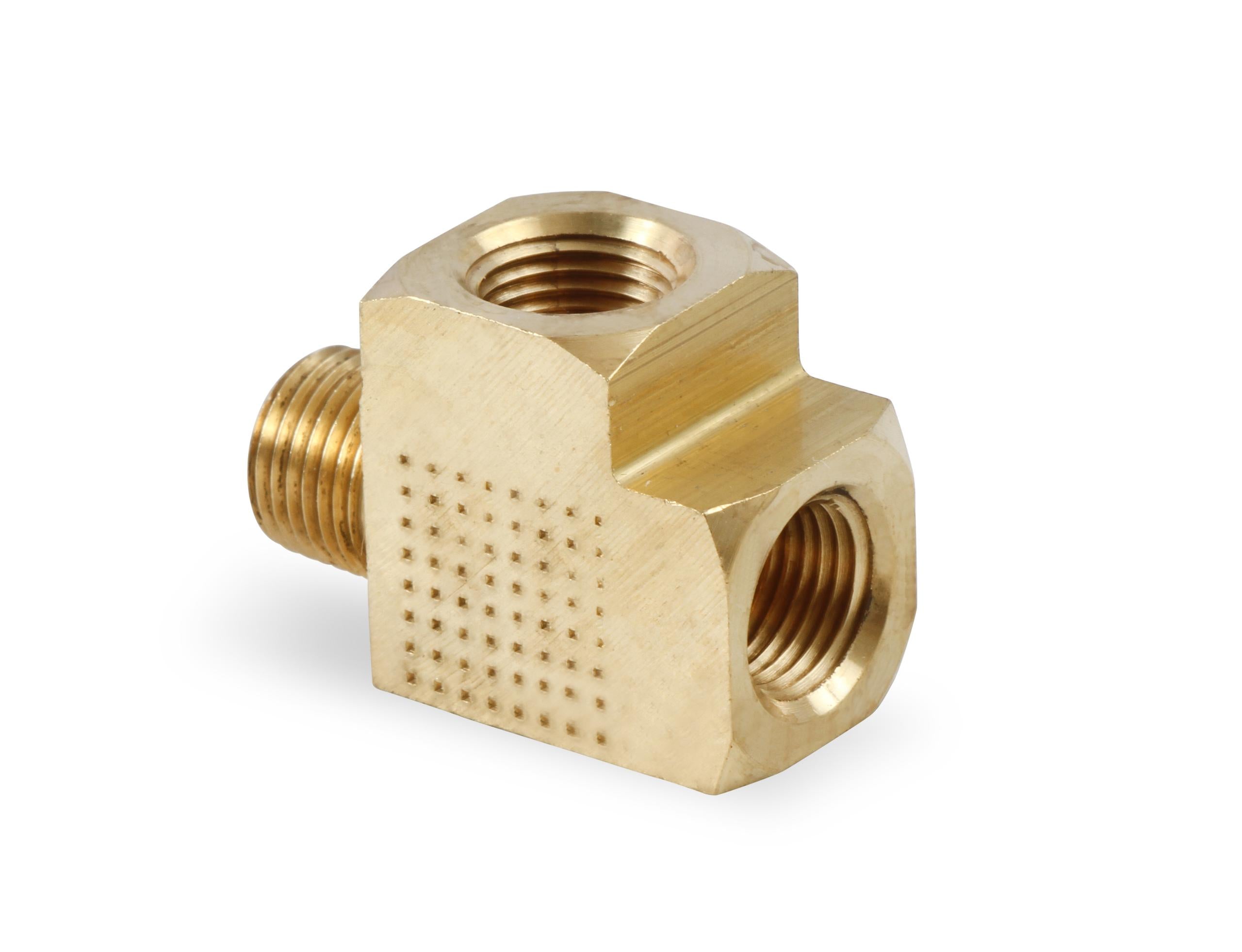 NOS  Brass Adapter T Fitting. - 16775NOS