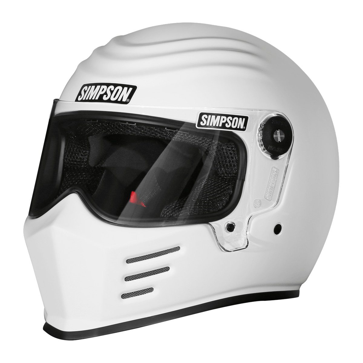 Simpson Racing Outlaw Bandit 3.0 Helmet - White 2X - OB312X