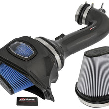 AFE Black Series Carbon Fiber Cold Air Intake System w/ Pro 5R & Pro DRY S Filters (2015-2019 Corvette) - 52-74202-C