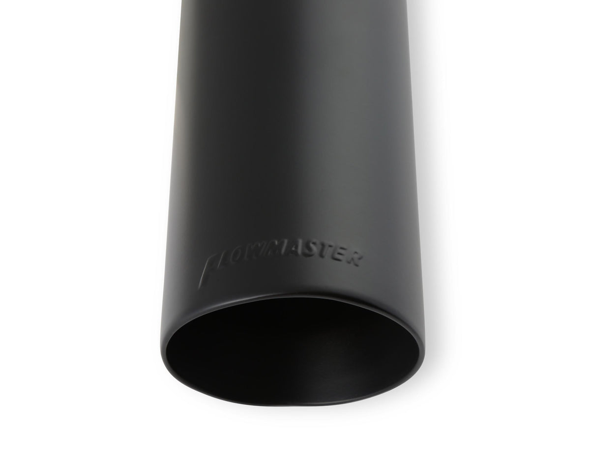 Flowmaster Ss Tip 2.5" X 3.5" Od Ang.Cut Clamp-Blac  - 15397B