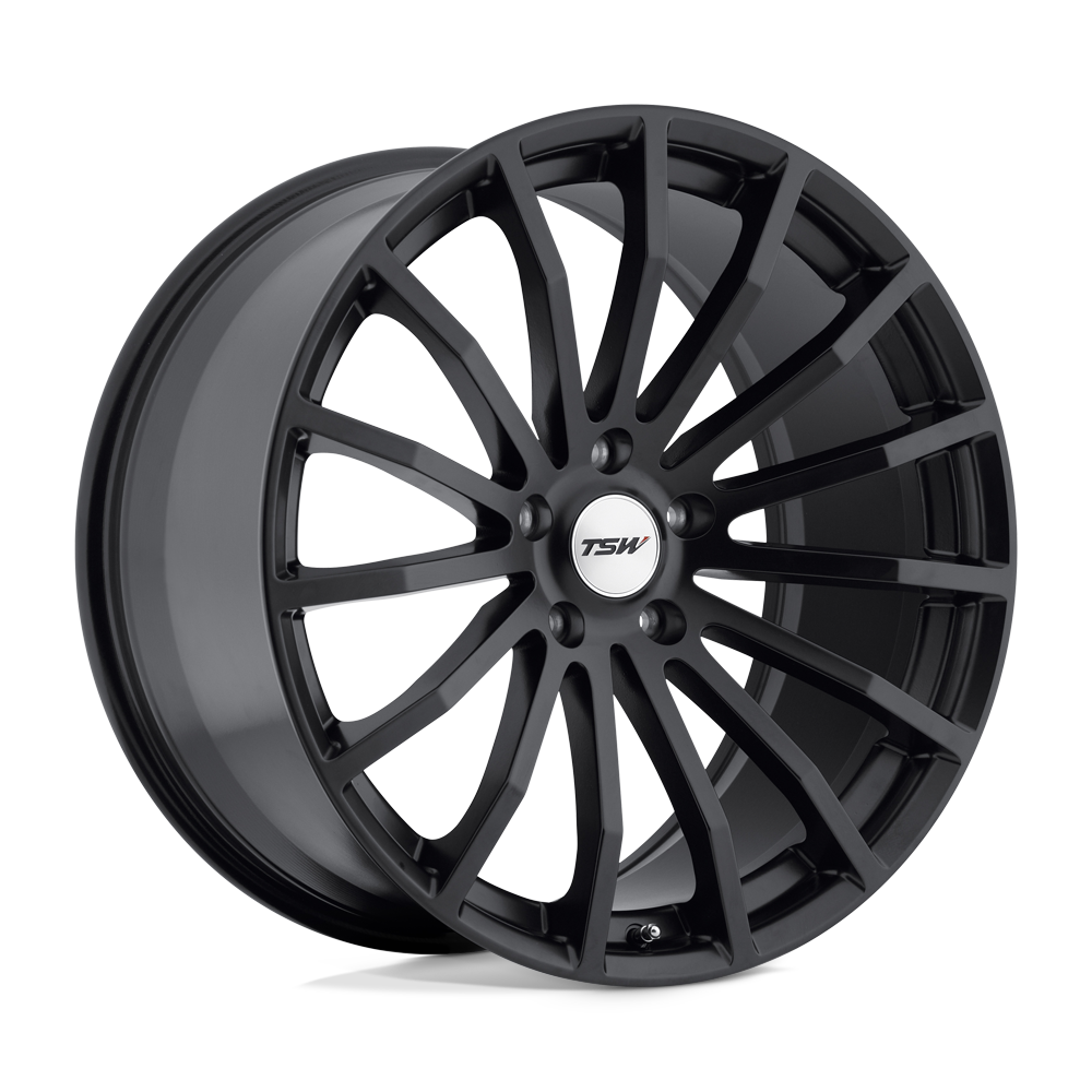 TSW Wheels Mallory 17X8 in Matte Black - 5X100 Bolt, 35 Offset - 1780MAL355100B72