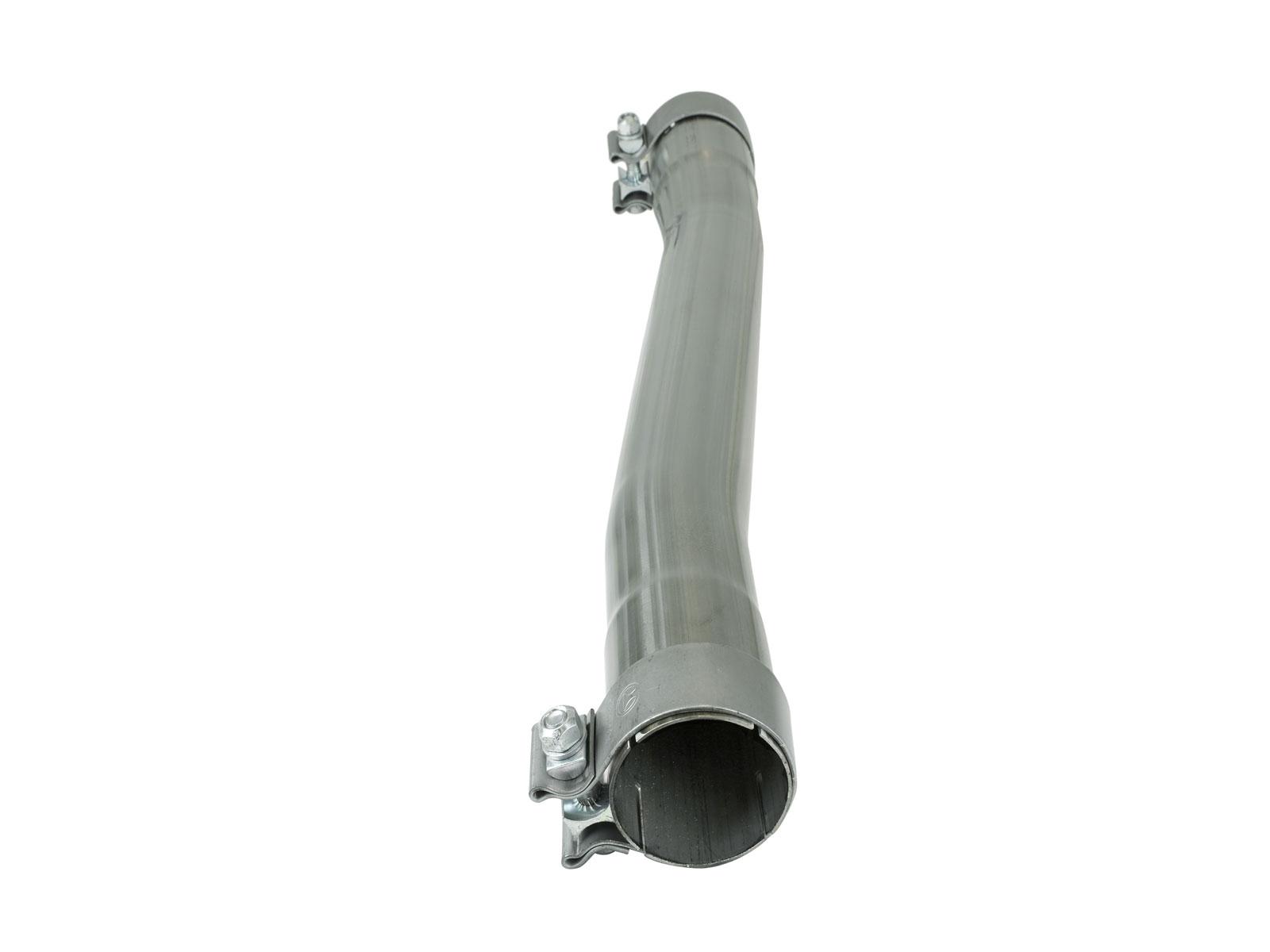 AFE MACH Force-Xp 2-1/2 IN 409 Stainless Steel Muffler Delete Pipe (2-1/2 IN ID Inlet/Outlet x 24 IN Overall Length) - 49M30053