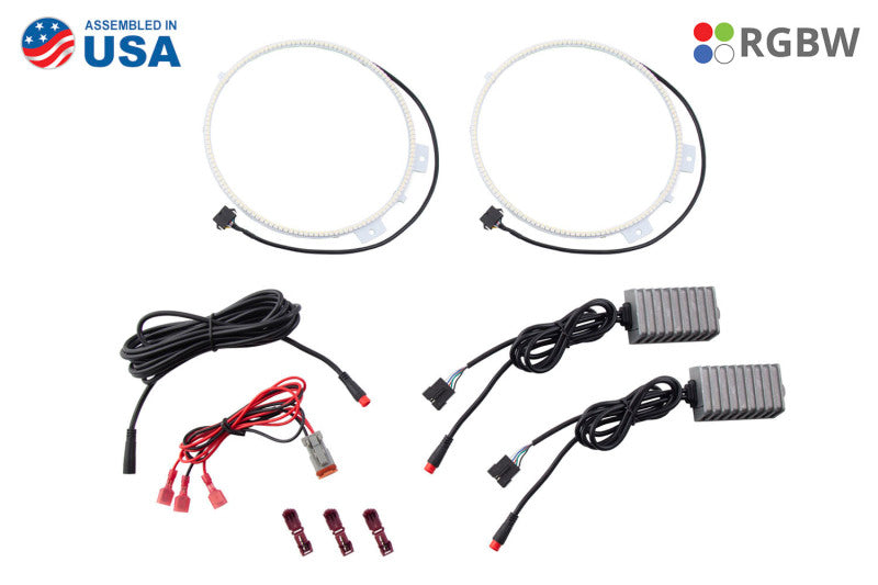 Diode Dynamics - DD2290 - Jeep JL Wrangler/Gladiator RGBW DRL Halos (2018-2020 Wrangler,2020-2020 Gladiator) - DD2290