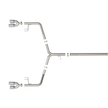AFE Takeda 3 IN to 2-1/2 IN 304 Stainless Steel Axle-Back Exhaust w/ Polished Tip (2021-2024 K5 GT) - 49-37043-P