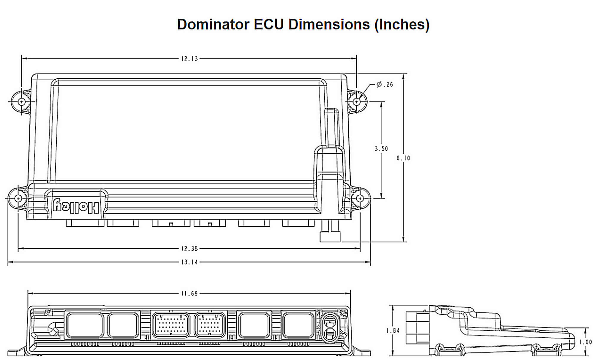 Holley Dominator EFI ECU Kit - 550-655