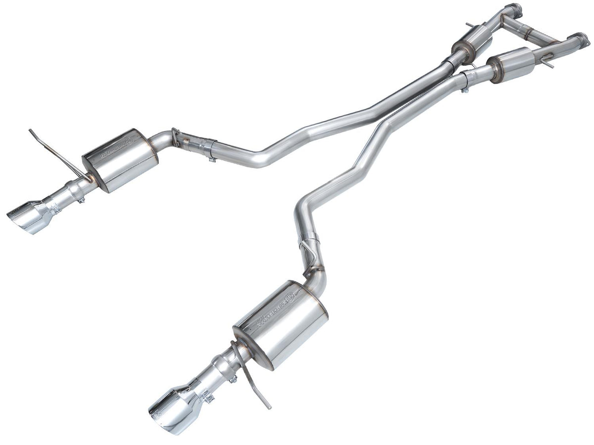 AWE Touring Edition Exhaust - Chrome Silver Tips (2011-2024 Dodge Durango 5.7L) - 3015-32575
