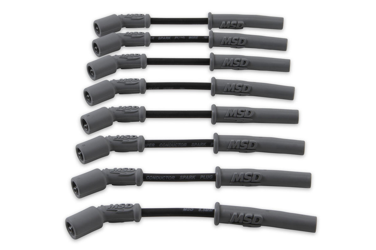 Msd 32813 Wire Set, Black Super Conductor, Gm Ls1, Vette, Camaro, '97-On