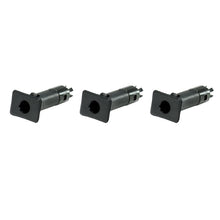 Rugged Ridge Half Door Insert Kit Black; 87-06 Jeep Wrangler Yj/Tj - 11819.15