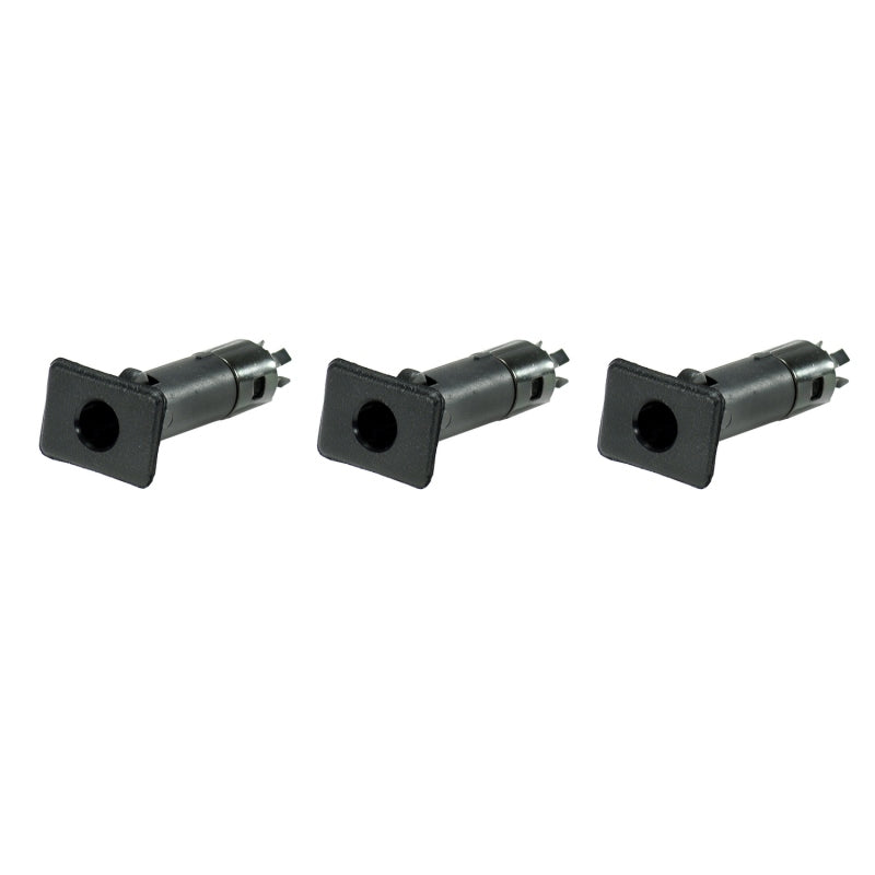 Rugged Ridge Half Door Insert Kit Black; 87-06 Jeep Wrangler Yj/Tj - 11819.15