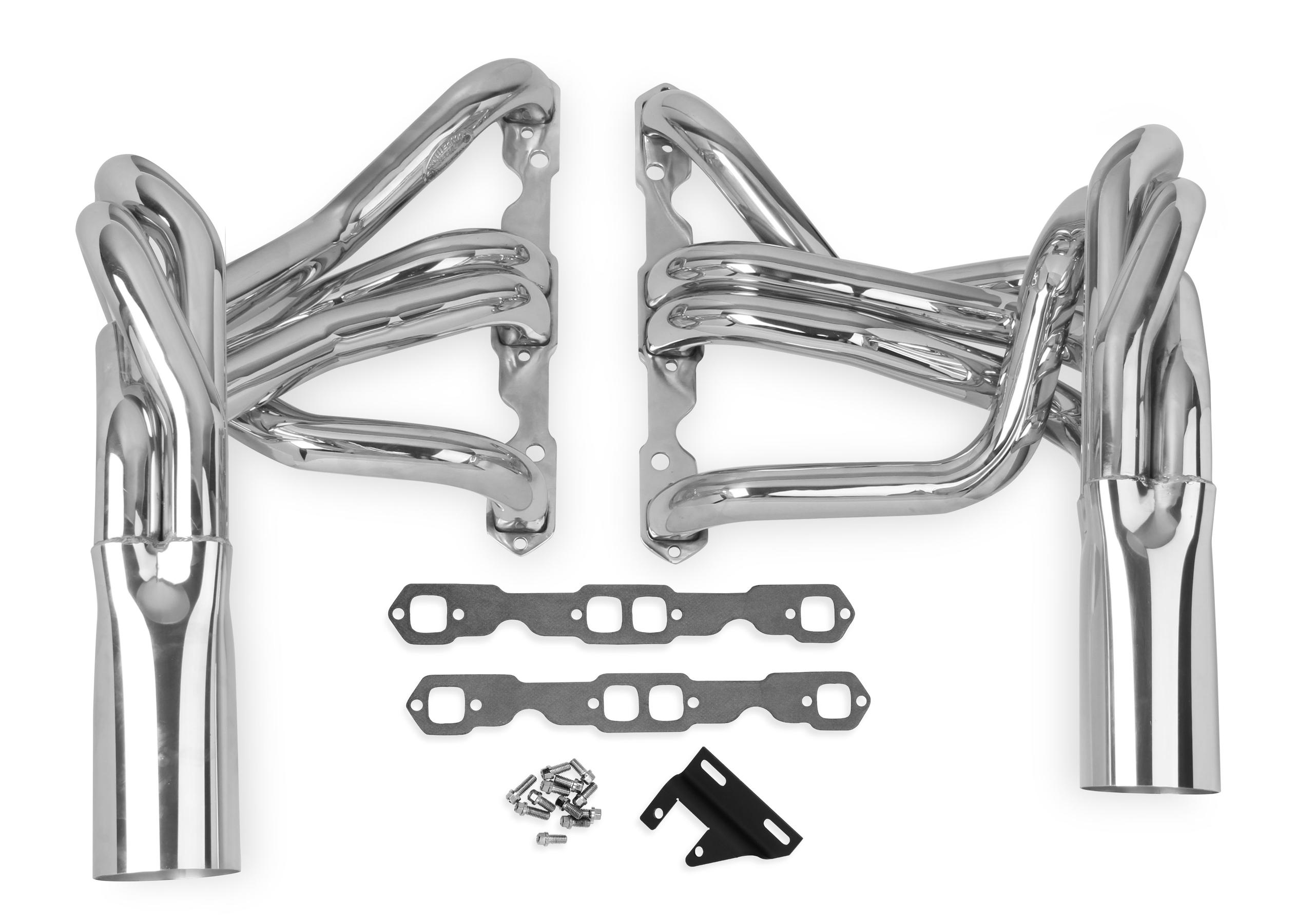 Hooker Header Darkside 63-74 Corv Sidemnt (1963-1982 Corvette) - 2224-3HKR