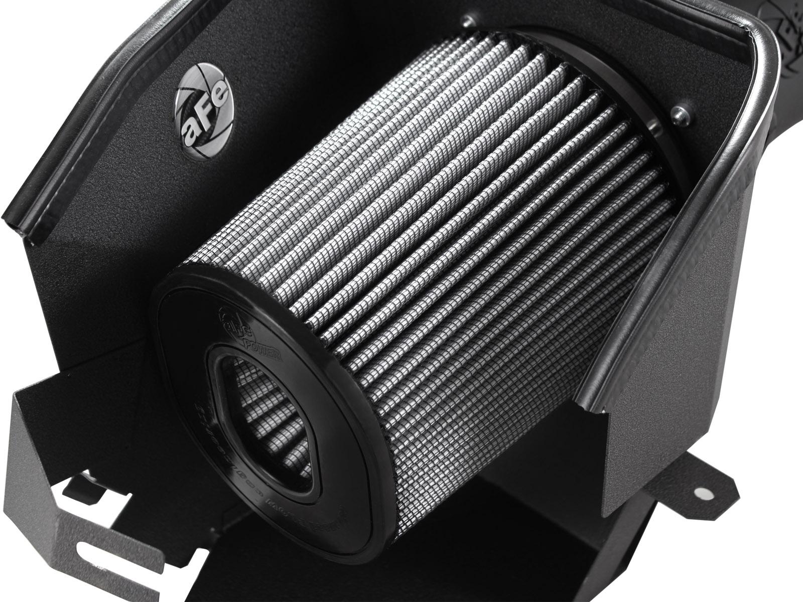 AFE Magnum FORCE Stage-2 Cold Air Intake System w/ Pro DRY S Filter (Ford Diesel Trucks 08-10 V8-6.4L (td)) - 51-41262