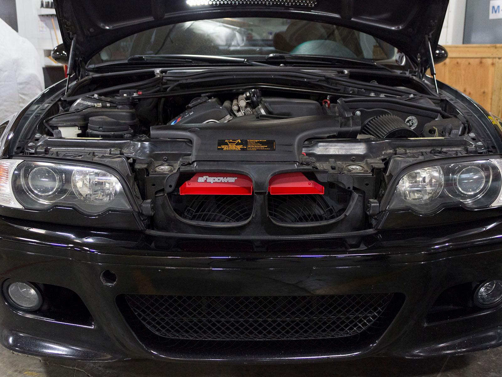 AFE Magnum FORCE Dynamic Air Scoop Red (1999-2006 323Ci, 323i, 325Ci, 325i, 325xi, 328Ci, 328i, 330Ci, 330i, 330xi, M3) - 54-10468-R