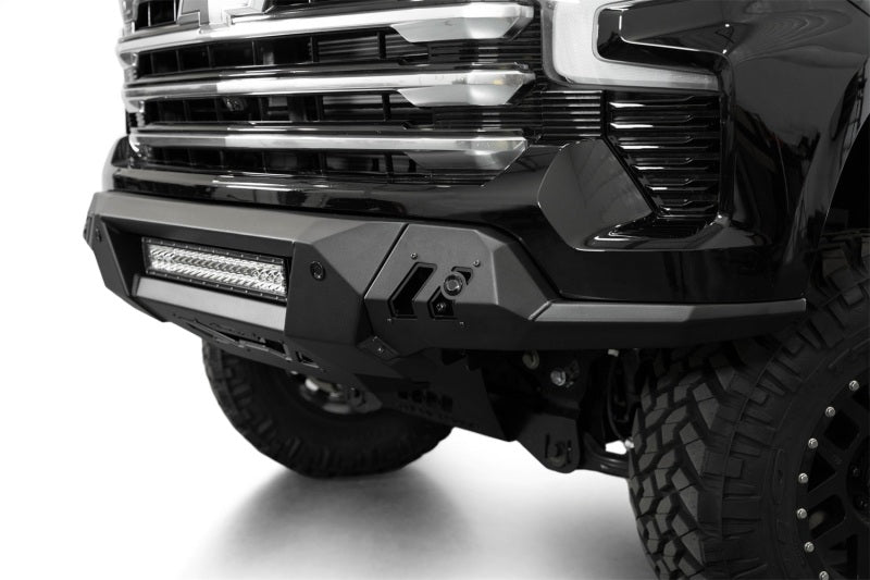 Addictive Desert Designs 2022-2025 Chevrolet Silverado 1500 Black Label Front Bumper - F140300010103