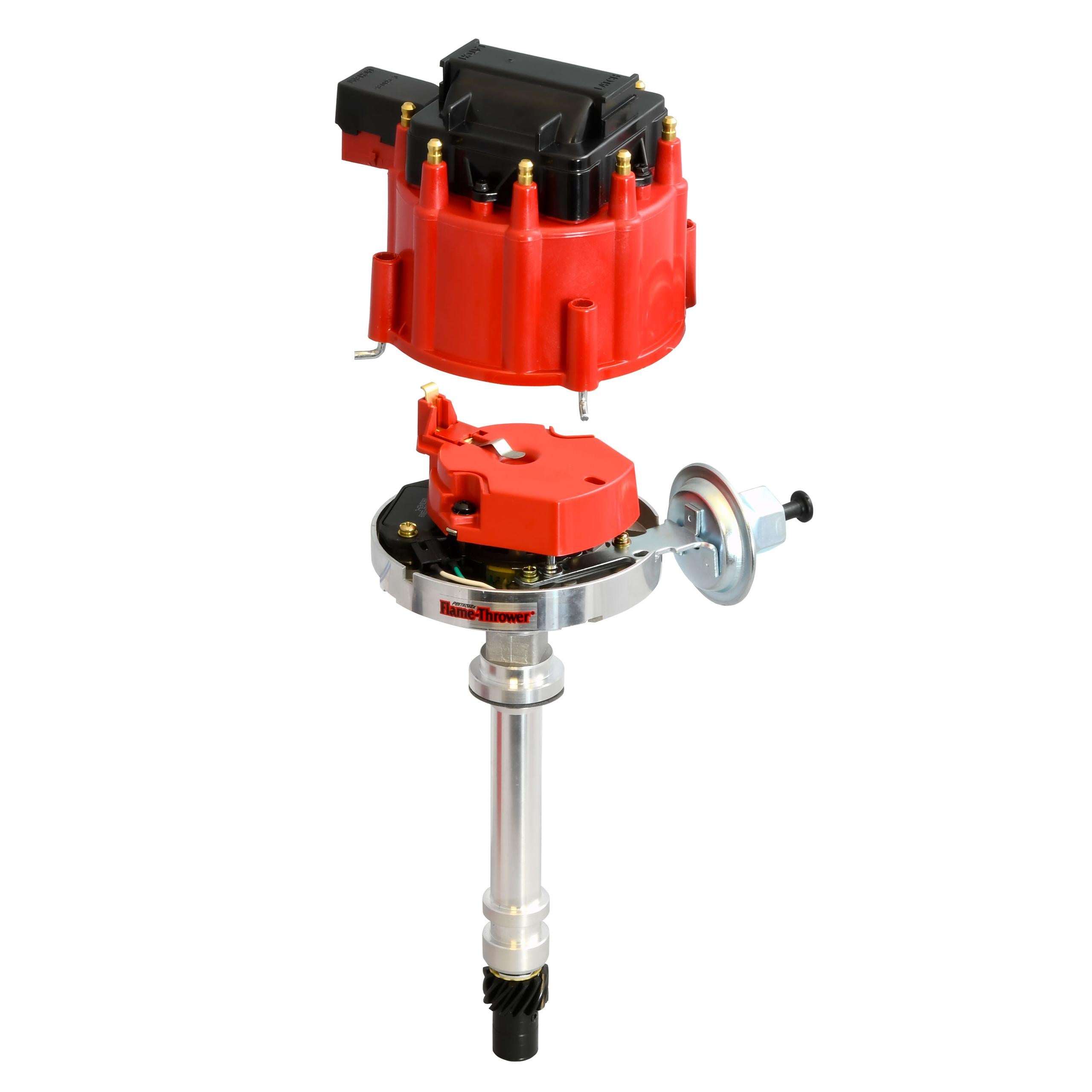Pertronix Flame Thrower Distributor HEI Chevrolet Small Block / Big Block - Red - D1061