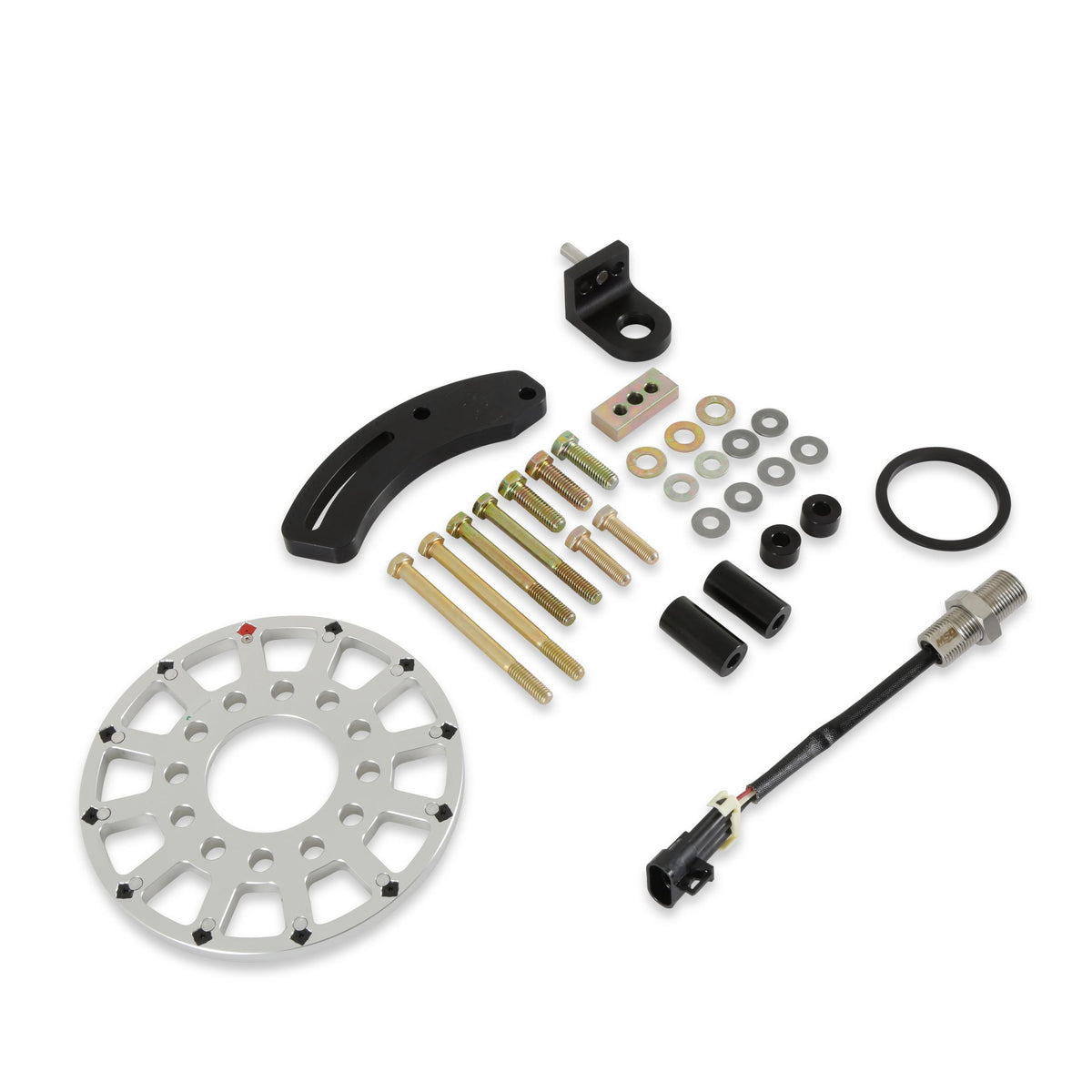 Holley 6.56-Inch 12-1X Crank Trigger Kit, SBF, Hall Effect - 556-172