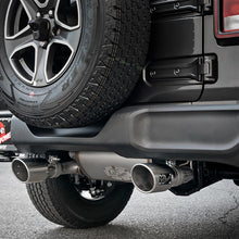 AFE Rebel Series Cat-Back Exhaust w/ Dual Polished Tip 409 Stainless Steel (2018-2021 Wrangler, Wrangler) - 49-48066-P