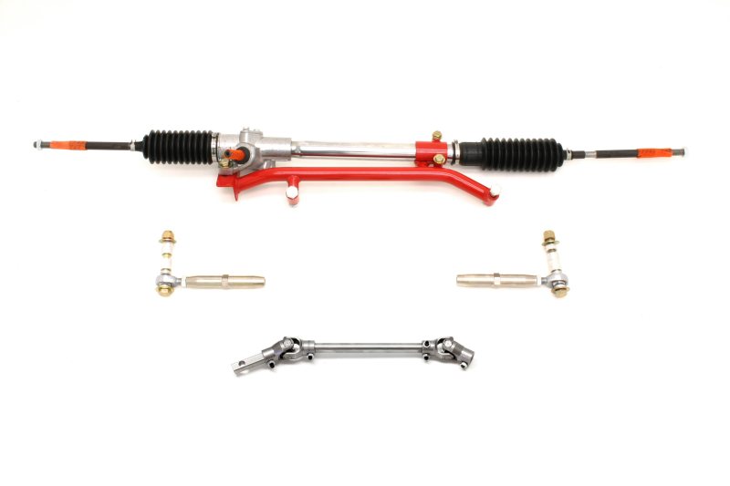 BMR Fabrication Manual steering conversion kit, use with stock K-member only Red (1993-2002 4th Gen F-Body) - RK002R