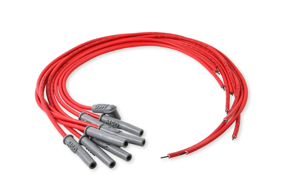 Msd 31189 Wire Set, Super Conductor, Multi-Angle Plug, Hei Cap