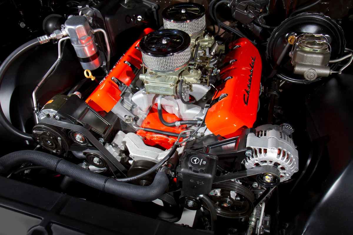 Holley LS/LT Accessory Drive Bracket - A/C, P/S &amp; Alt Brackets - works with R4 compressor.  - 20-131BK