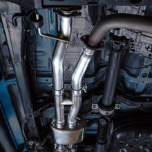 AWE 0FG Exhaust w/ Bashgaurd - Dual Diamond Black Tips (2016-2023 Tacoma 3.5L) - 3015-33826