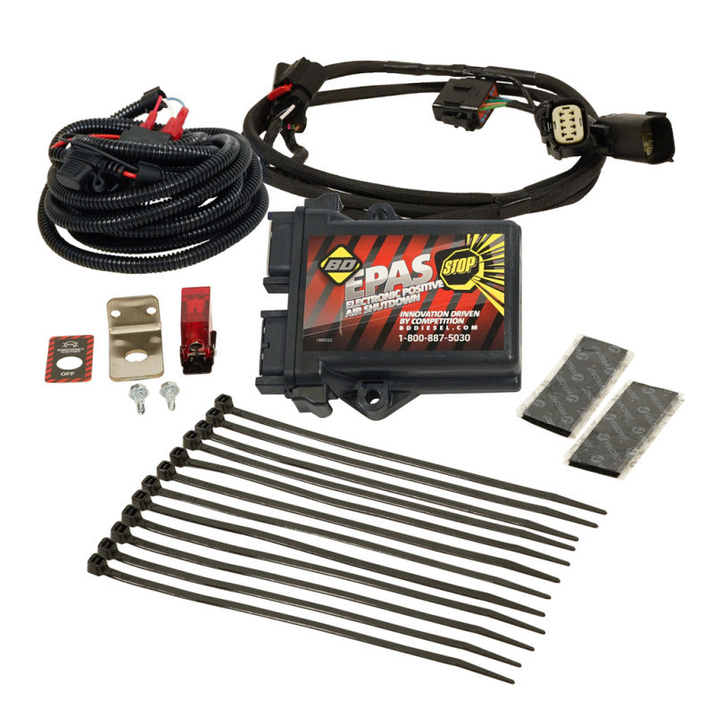 BD Diesel E-PAS Positive Air Shut-Off Ram (2017-2023 Chevy/GMC 2500HD/3500HD/4500HD/5500HD/6500HD 6.6L L5P) - 1036764