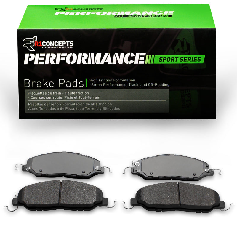 R1 05-14 Ford Mustang Front Performance Sport Brake Pads
