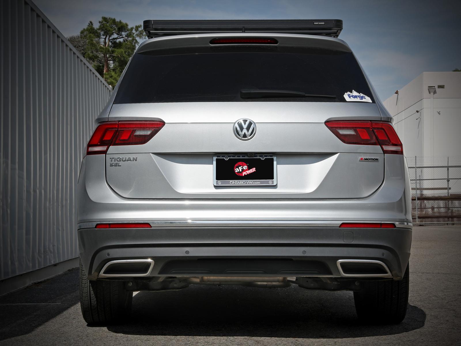 aFe MACH Force-XP 2.5" 304 Stainless Steel Cat-Back Exhaust System (2018-2022 Volkswagen Tiguan L4-2.0L (t)) - 49-36449