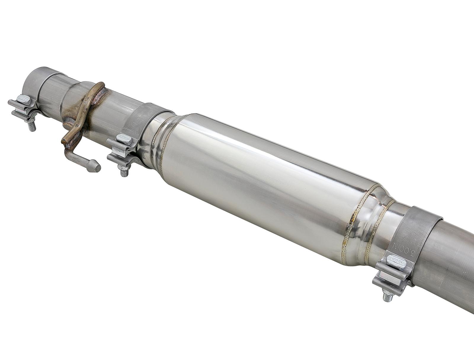 AFE Takeda 3 IN 304 Stainless Steel Mid-Pipe (Hyundai Elantra GT 18-20 L4-1.6L (t)) - 49-37001