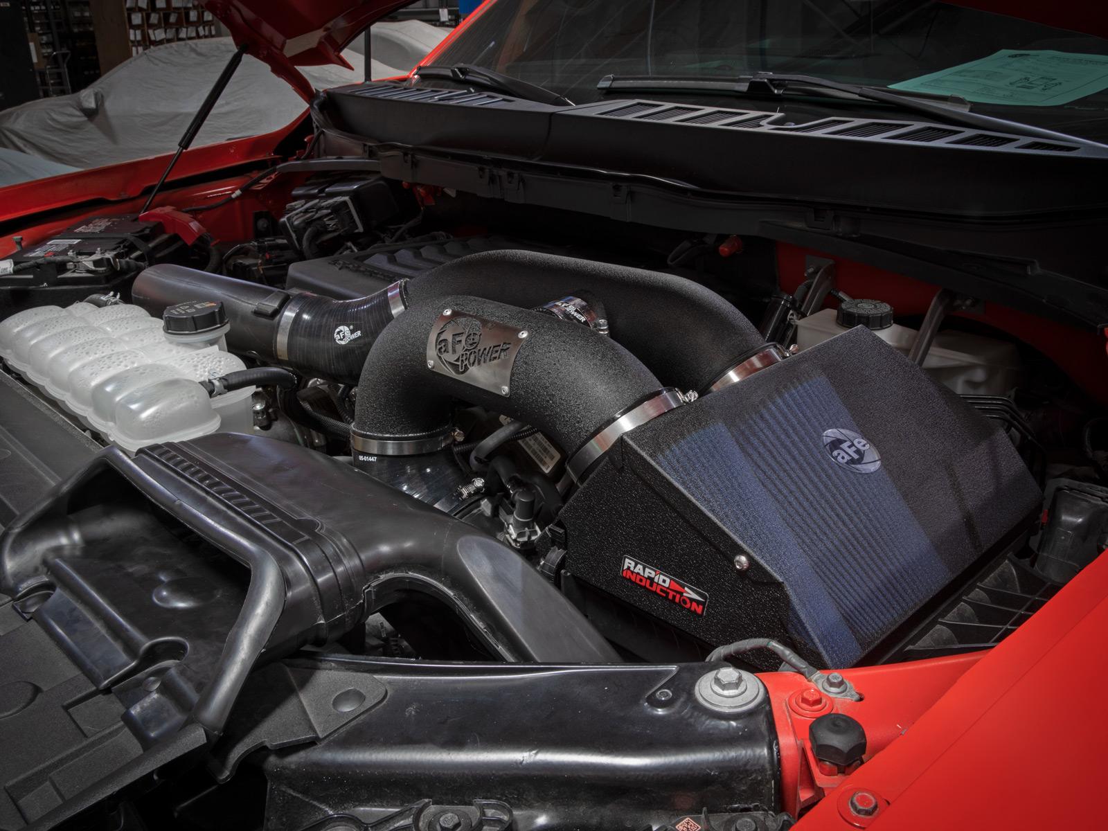 aFe Rapid Induction Cold Air Intake System - Pro 5R Filter (2021-2022 Ford F-150 Raptor V6-3.5L (tt)) - 52-10015R