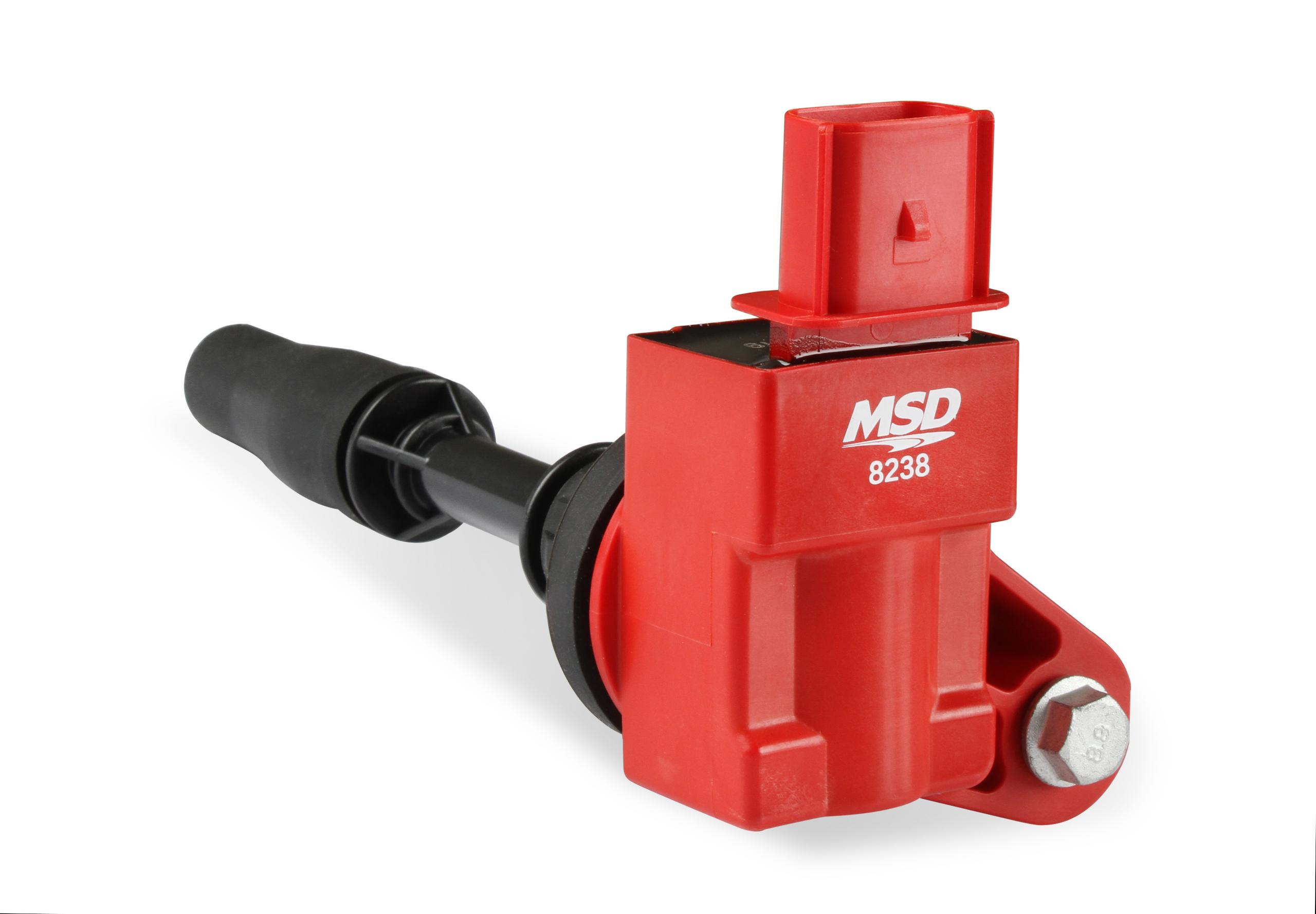 Blaster Ignition Coils, 2013-2020 GM 4-cylinder Engines, Red, 4-Pack.  - 82384