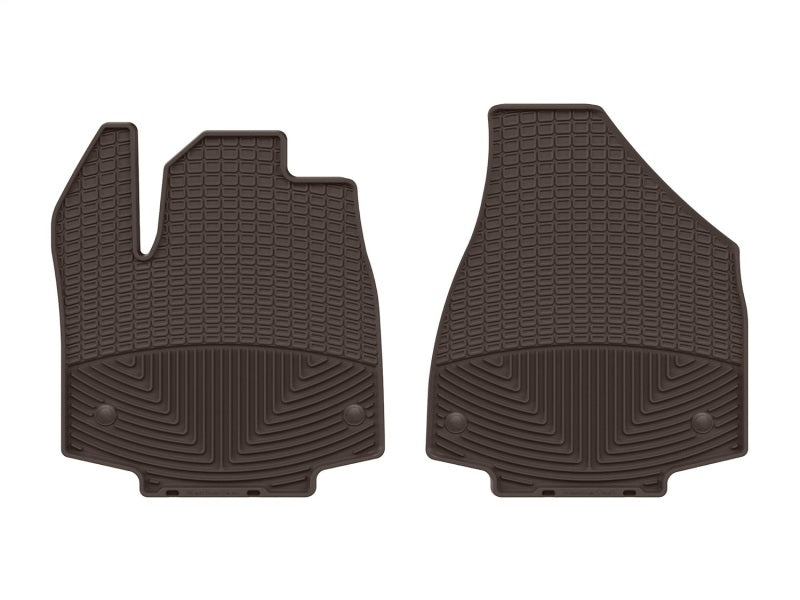 WeatherTech 21-26 Chrysler Pacifica/21-25 Pacifica Hybrid Front All Weather Floor Mats - Cocoa