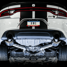 AWE 3020-33070 AWE Touring Edition Exhaust, Non-Resonated, Black Tips (2015-2020 Dodge Charger 6.4L / 6.2L SC)