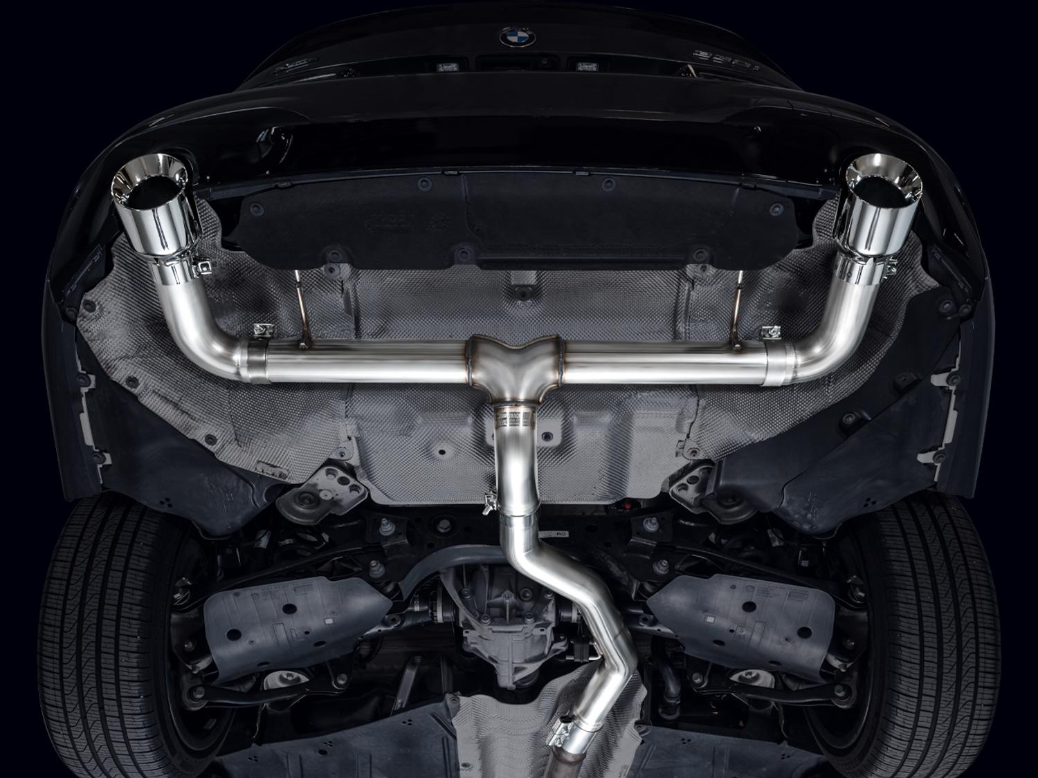 AWE Track Edition Axle-back Exhaust for BMW G2X 330i/430i - 3020-32429