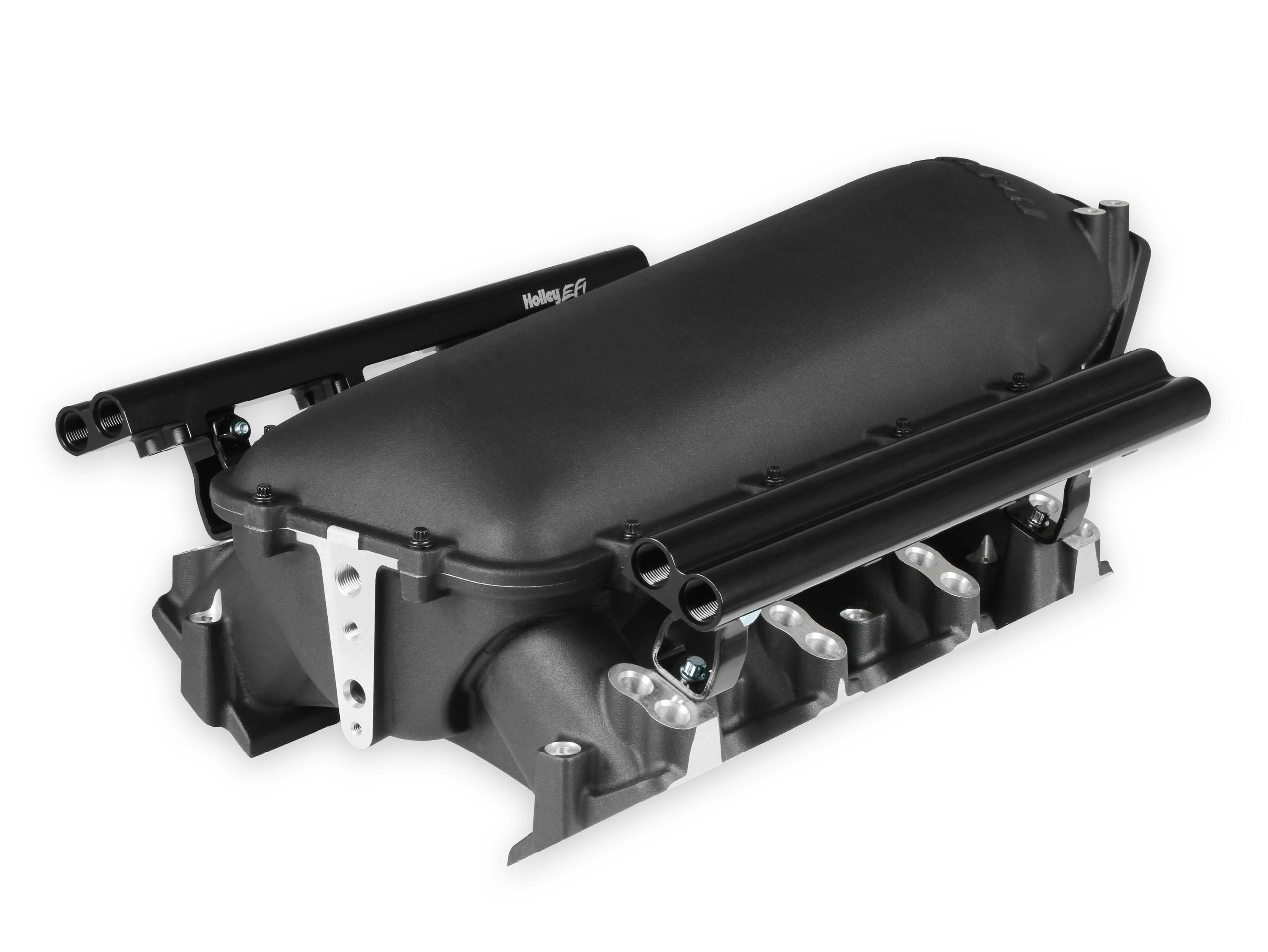 Holley EFI Lo-Ram Intake Manifold Base - 300-683BK