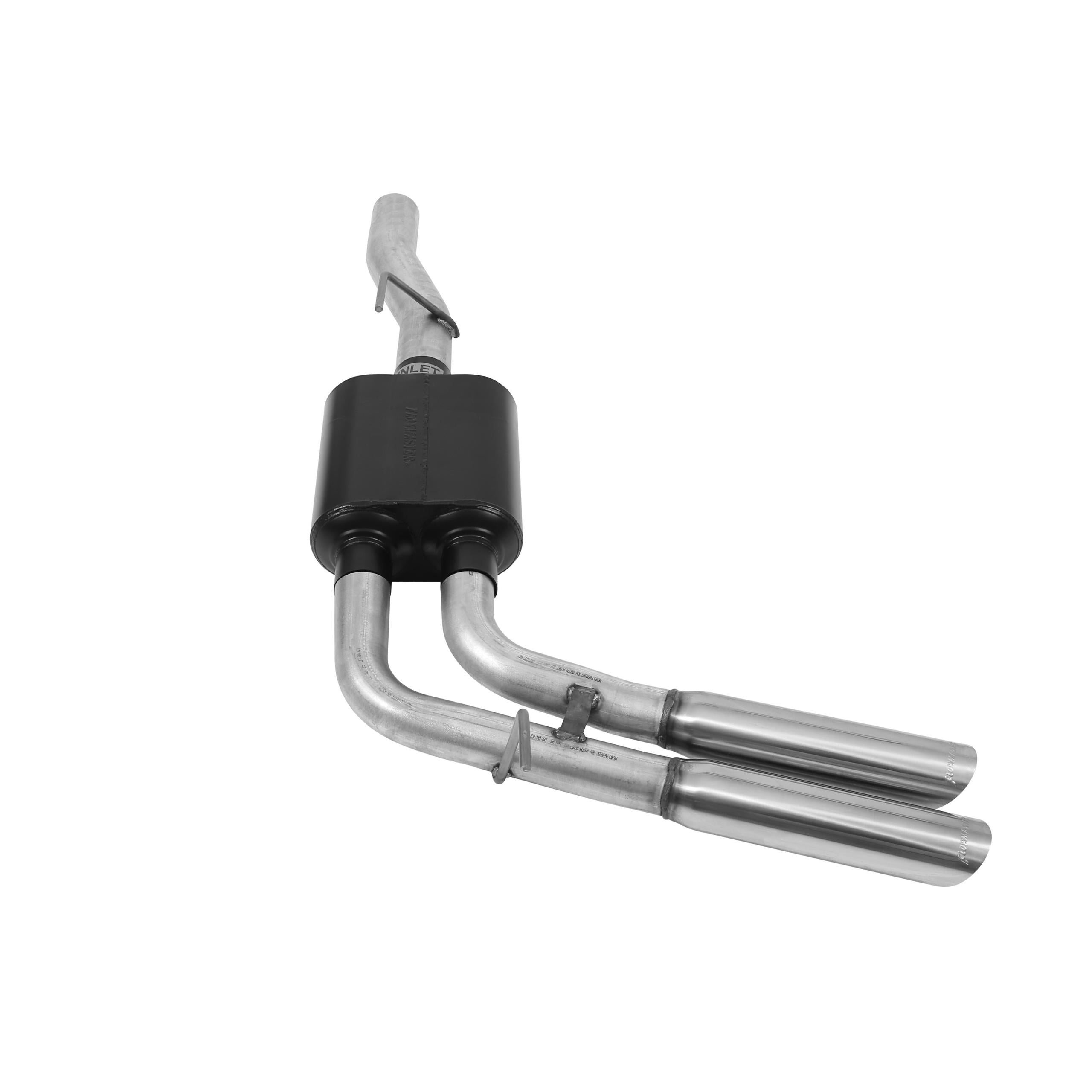 Flowmaster Cat-back System - Dual Same Side Exit - American Thunder - Aggressive Sound
