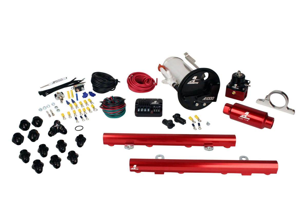 Aeromotive 17317 07-12 Shelby GT500 Stealth A1000 Street Fuel System with 5.0L 4-V Fuel Rails
