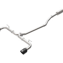 AFE Takeda 2-1/2 IN 304 Stainless Steel Cat-Back Exhaust System w/ Black Tips (Mazda 3 14-18 L4-2.0/2.5L) - 49-37015-B