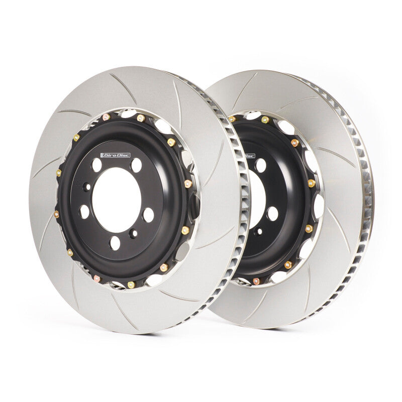GiroDisc 2020+ BMW M3/M4 (G80/G82/G83 w/Carbon Ceramic Brakes) 2-Piece 400mm Slotted Front Rotors - A1-322