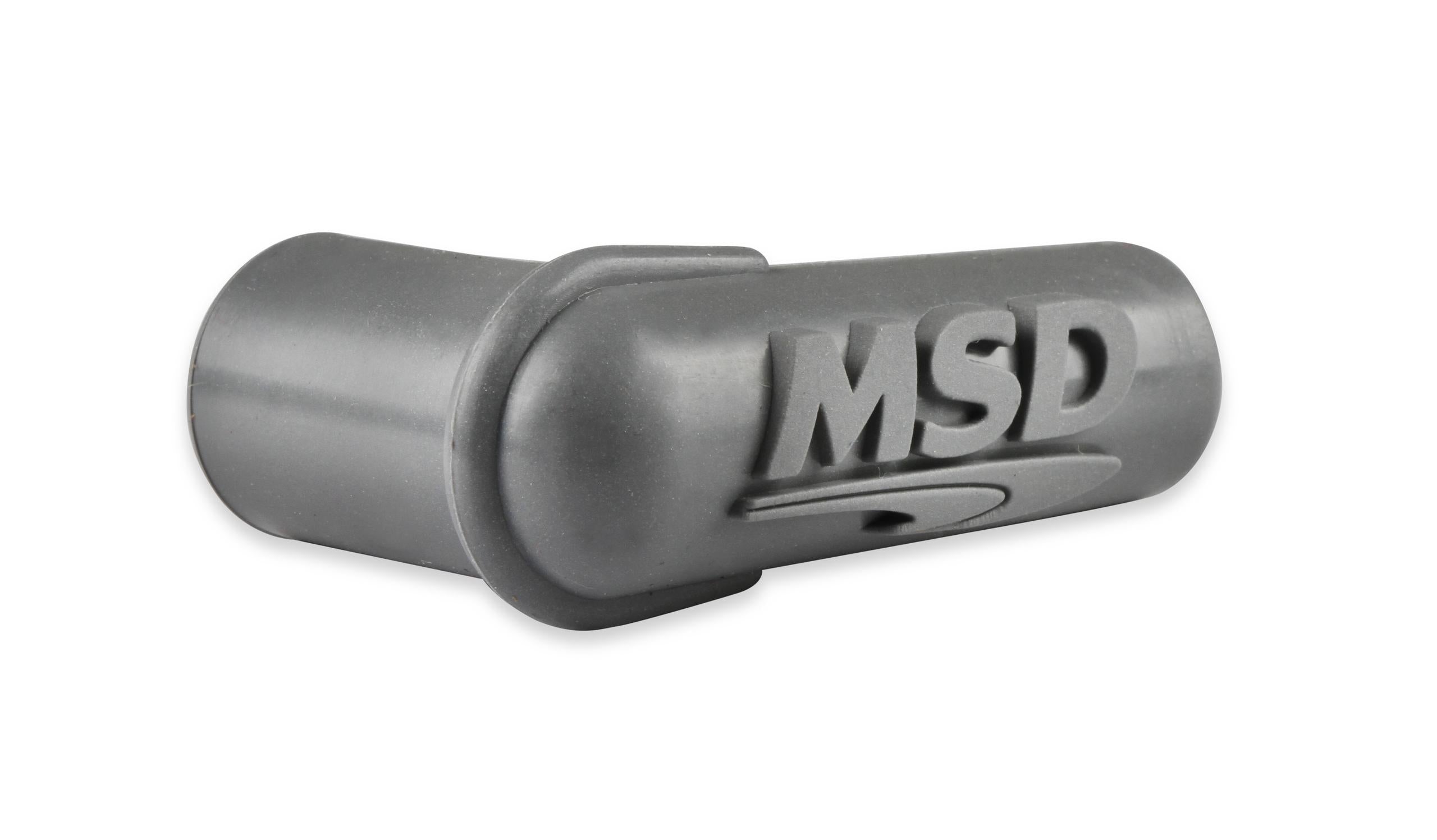 Boots, 90 Degree Logo Spark Plug, Gray Silicone 50EA.  - 34514