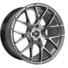 Enkei Raijin 19x9.5 35mm Offset 5x112 Bolt Pattern 72.6 Bore Dia Hyper Silver Wheel