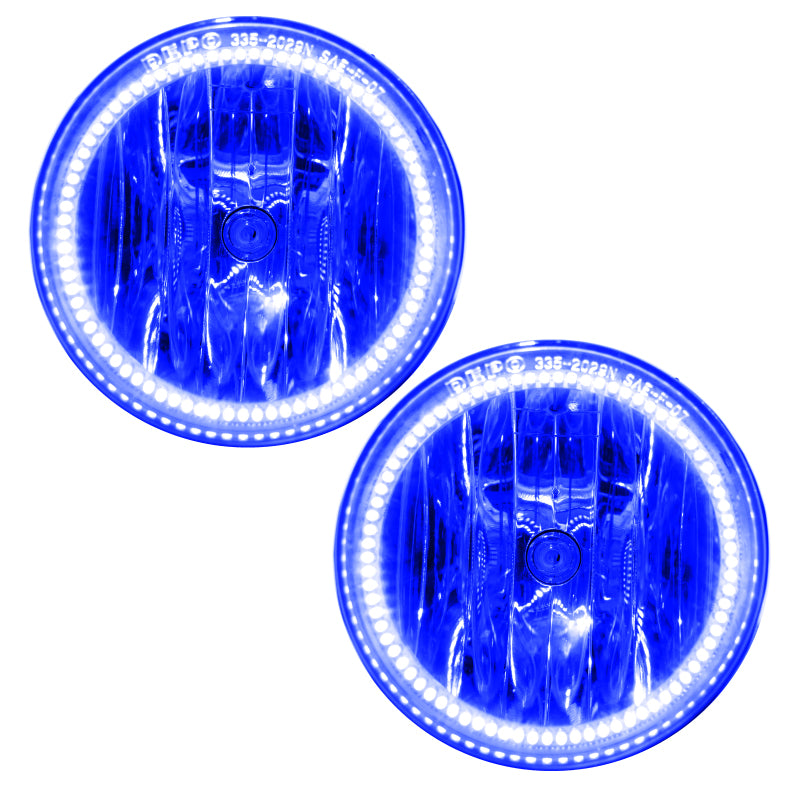 Oracle 08-16 Toyota Sequoia LED Fog Light Halo Kit - Blue